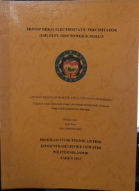 Image of PRIMSIP KERJA ELECTROSTATIC PRECIPITATOR (ESP) DI PT. DSSP POWER SUMSEL-5