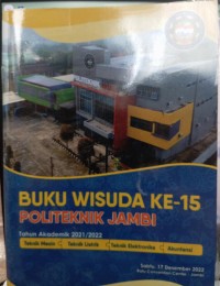 Image of BUKU WISUDA KE-15 POLITEKNIK JAMBI