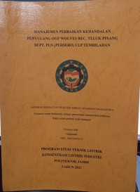 Image of PENGOPERASIAN GENSET DI SEKETARIAT BAWASLU DI KABUPATEN MUARO JAMBI