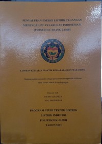 Image of PENYALURAN ENERGI LISTRIK TEGANGAN MENENGAH PT. PELABUHAN INDONESIA II (PERSERO) CABANG JAMBI