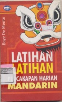 Image of Latihan Latihan Percakapan Harian Mandarin