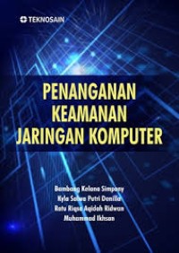 Image of Penanganan keamanan jaringan komputer