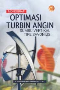 Image of OPTIMASI TURBIN ANGIN : SUMBU VERTIKAL TIPE SAVONIUS