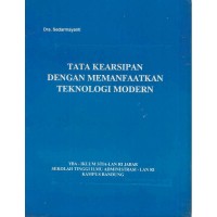 Image of Tata Kearsipan Dengan Memanfaatkan Teknologi Modern