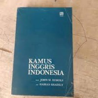 Image of KAMUS INGGRIS INDONESIA