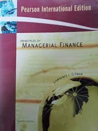Image of FRINCOPLES OF : MANAFERIAL FINANCEA