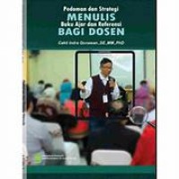Image of PEDOMAN MMENULIS BUKU AJAR DAN REFERENSI BAGI DOSSEN